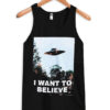 Josh Dun I Want To Believe UFO Tank Top
