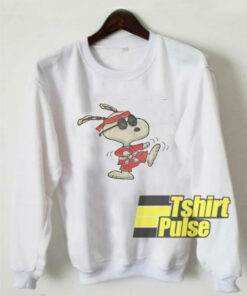 Karate Snoopy sweatshirt