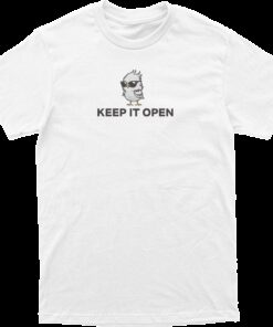 Keep it Open Tee