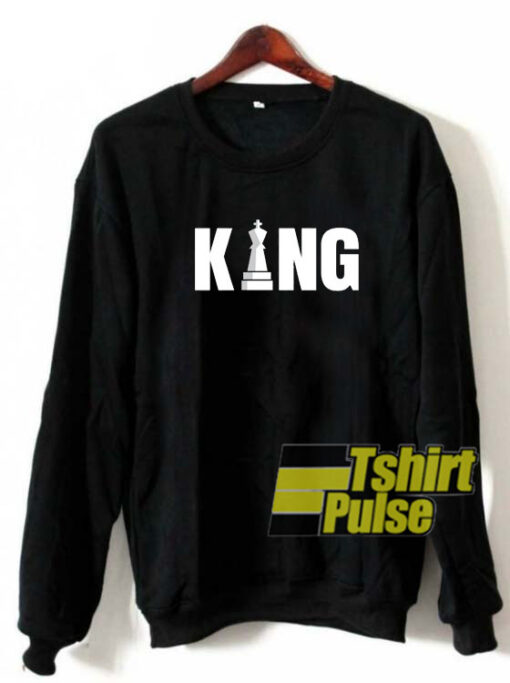 King Piece Chess sweatshirt