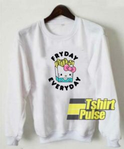 Kitty French Fries sweatshirt