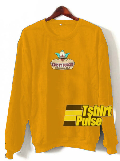 Krusty Burger sweatshirt