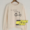 La Dolce Vita sweatshirt