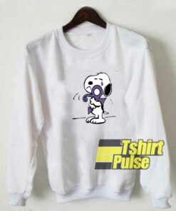 Lately Love Symbol Snoopy sweatshirt 1