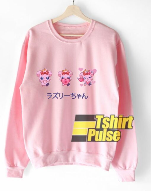 Lazuli Hamtaro Japanese sweatshirt