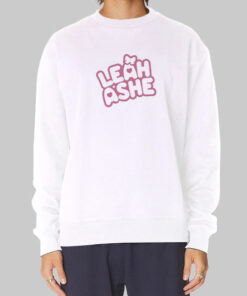 Leah Ashe Merch Pink Sweatshirt Cheap 1