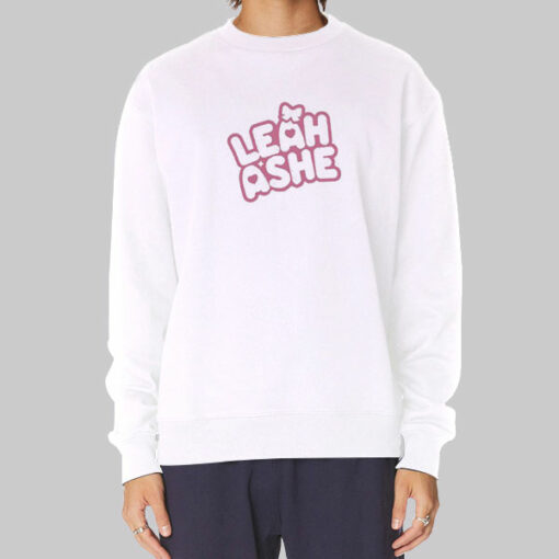 Leah Ashe Merch Pink Sweatshirt Cheap