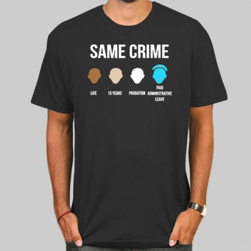 Lebron James Same Crime Sweatshirt Cheap