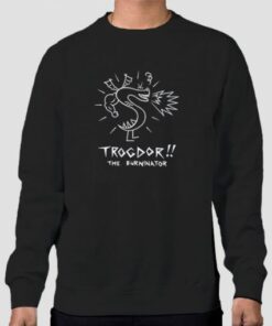 Lee the Burninator Trogdor Sweatshirt Cheap 4