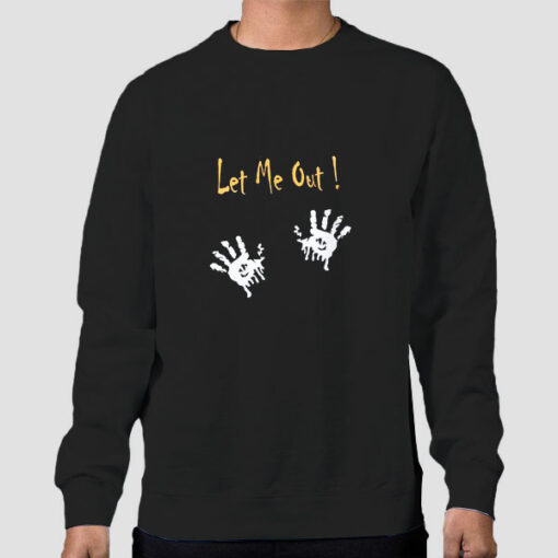 Let Me Out Halloween Maternity Shirt Cheap