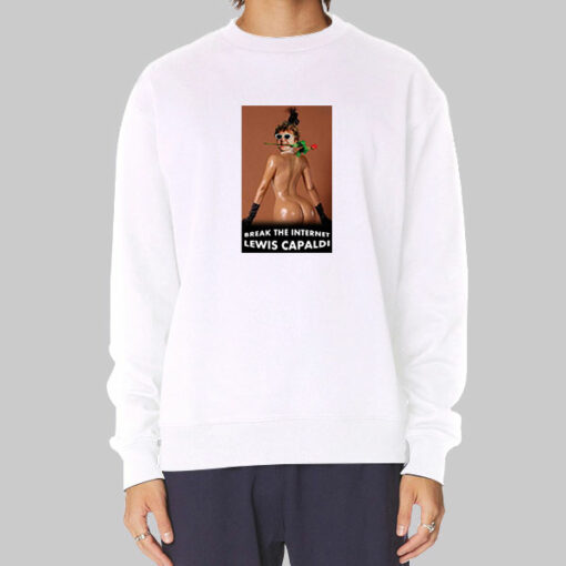 Lewis Capaldi Merch Sexy Rose Flowers Sweatshirt Cheap