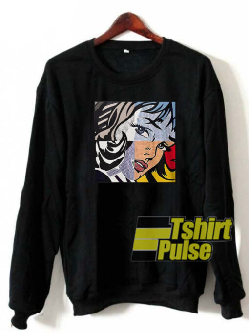 Lichtenstein’s Girl sweatshirt