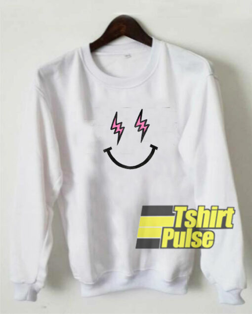 Lightning Smile sweatshirt