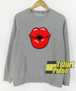 Lips sweatshirt