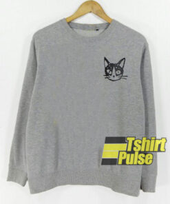 Little Head Cat sweatshirt