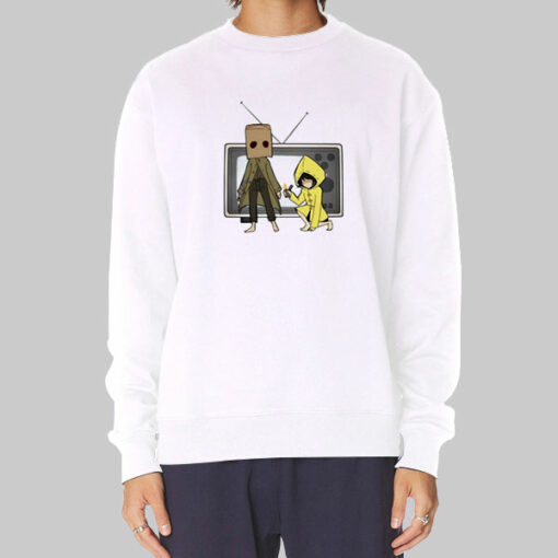 Little Nightmares Merch Gamer Mono Six Television Sweatshirt Cheap