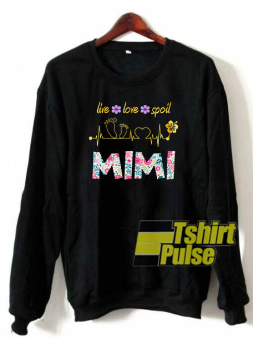 Live Love Spoil MiMi Floral sweatshirt