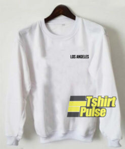 Los Angeles Font sweatshirt