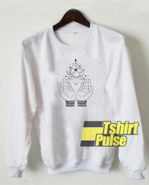 Lotus Magic Hands sweatshirt