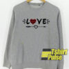 Love Arrow sweatshirt
