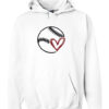 Love Baseball Hoodie