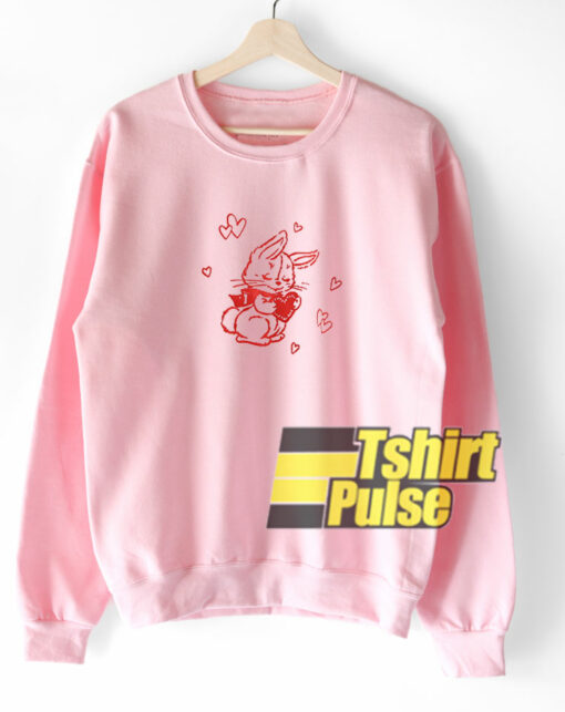 Love Bunny Anime sweatshirt