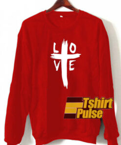 Love Cross sweatshirt