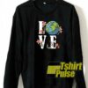Love Earth Flower sweatshirt