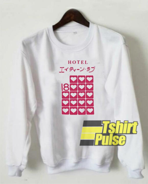 Love Hotel Aesthetic sweatshirt