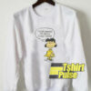Lucy Peanuts Love Mankind sweatshirt