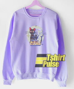 Luna Cat Sailor Moon sweatshirt
