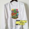 Magic Mushrooms Alien sweatshirt