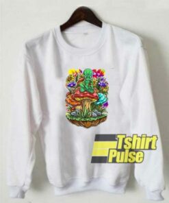 Magic Mushrooms Alien sweatshirt 1 Magic Mushrooms Alien sweatshirt 2