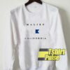 Malibu California Alpha Dive Flag sweatshirt