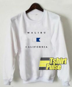 Malibu California Alpha Dive Flag sweatshirt 1