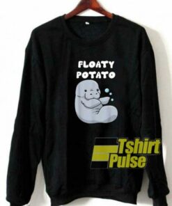 Manatees Floaty Potato sweatshirt 1 Manatees Floaty Potato sweatshirt 2