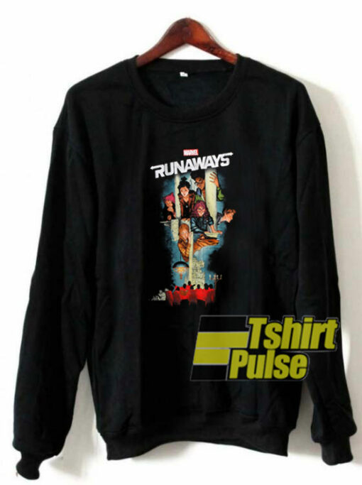 Marvel Runaways Poster sweatshirt