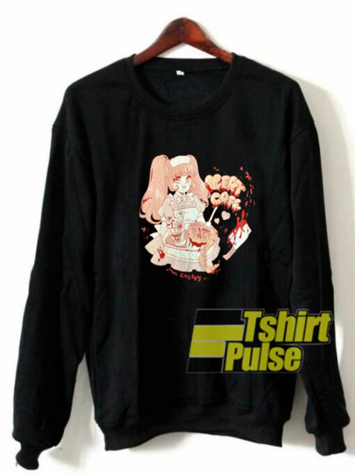 Meat Cafe Anime sweatshirt