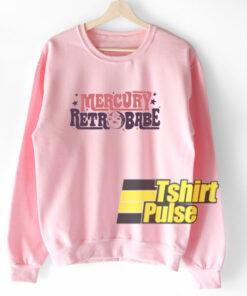 Mercury Retrobabe sweatshirt