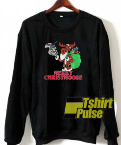 Merry Christmoose Bullwinkle sweatshirt