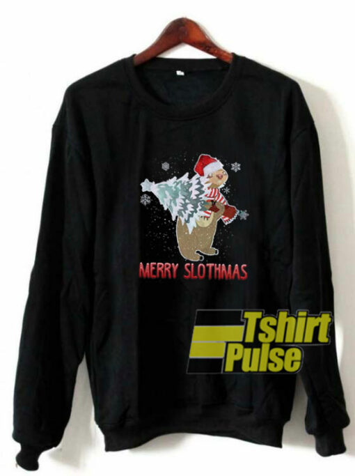 Merry Slothmas sweatshirt