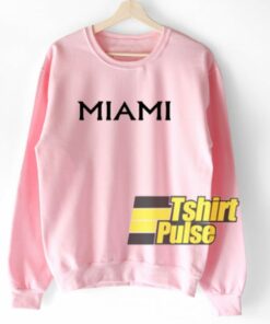 Miami Pink sweatshirt 2