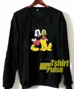 Mickey Mouse & Pluto Dog sweatshirt