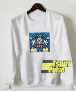 Mickey Mouse Print Art sweatshirt