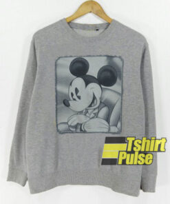 Mickey Mouse Sit On Chair sweatshirt