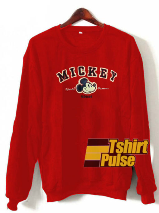 Mickey Mouse World Famous sweatshirt