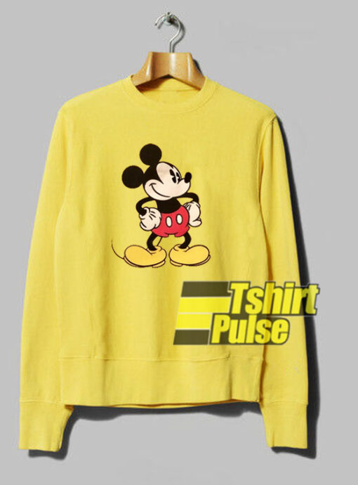 Mickey Mouse Yellow sweatshirt