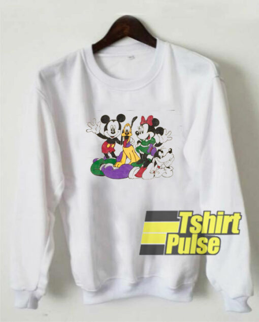 Mickey n Team Graphic sweatshirt