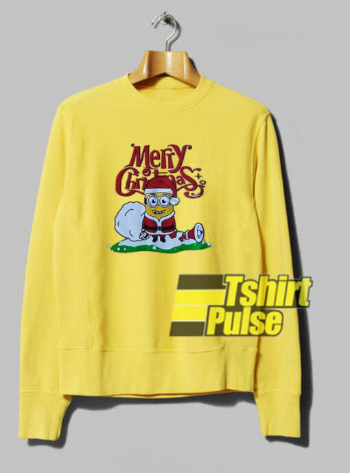 Minion Merry Christmas sweatshirt