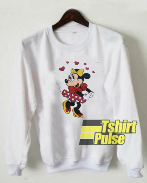 Minnie Mouse With Love sweatshirt